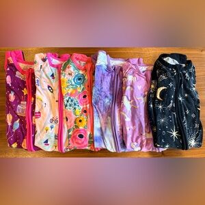 Little Sleepies Zippies- set of 7 size 3-6 month